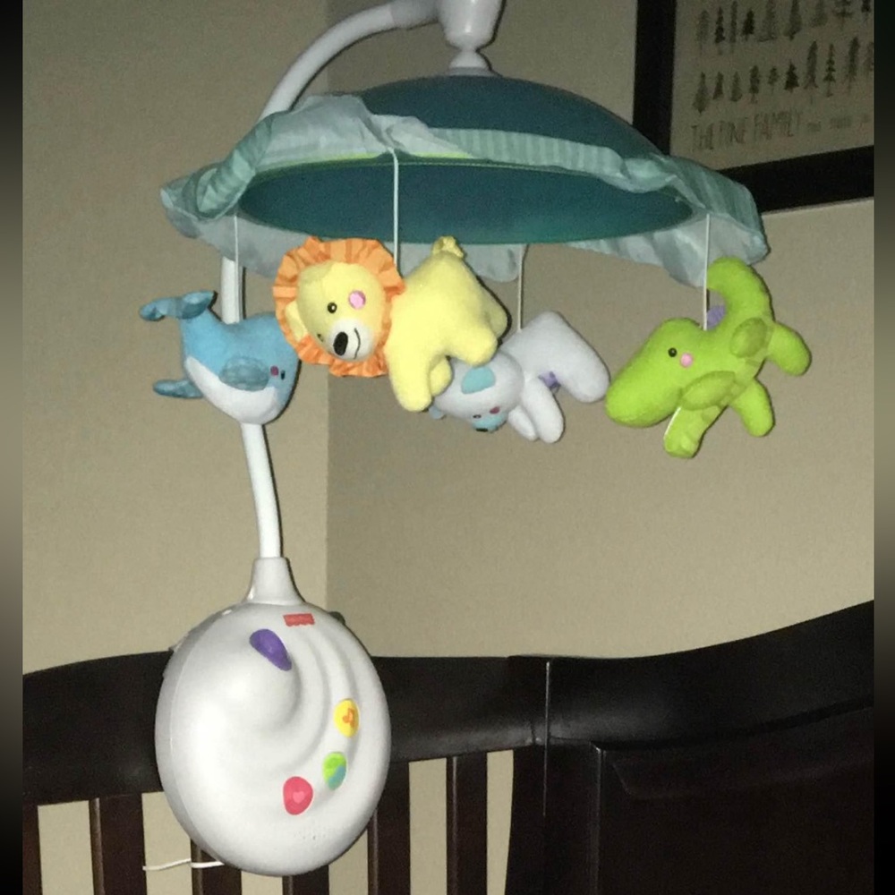 Precious Planet Projector Baby Crib Mobile